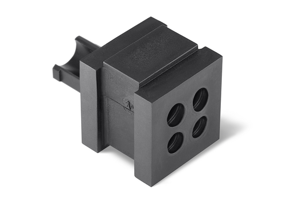 HellermannTyton Thermoplastic Elastomer Grommet support, 20 x 21 x 21mm, VarioPlate Cable Entry System