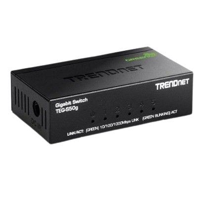 Trendnet TEG-S50g, Network Switch 5 Port Gigabit Switch