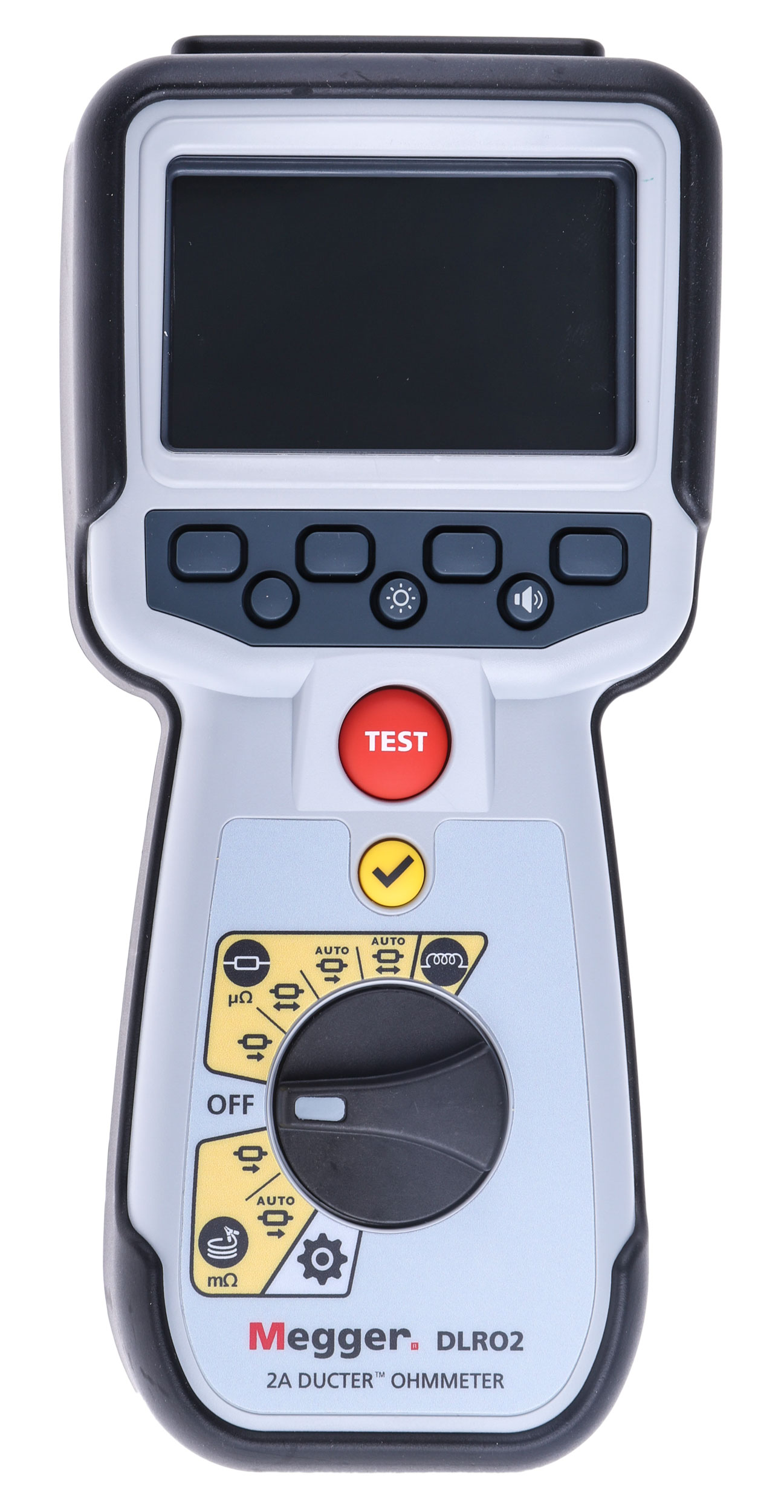 Megger DLRO2 Handheld Ohmmeter, 2000 Ω Max, 100mΩ Resolution, Low Resistance