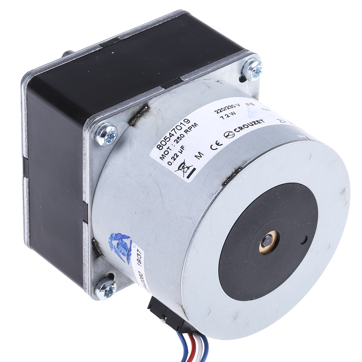 Crouzet Reversible Synchronous Geared AC Geared Motor, 7.2 W, 230 → 240 V