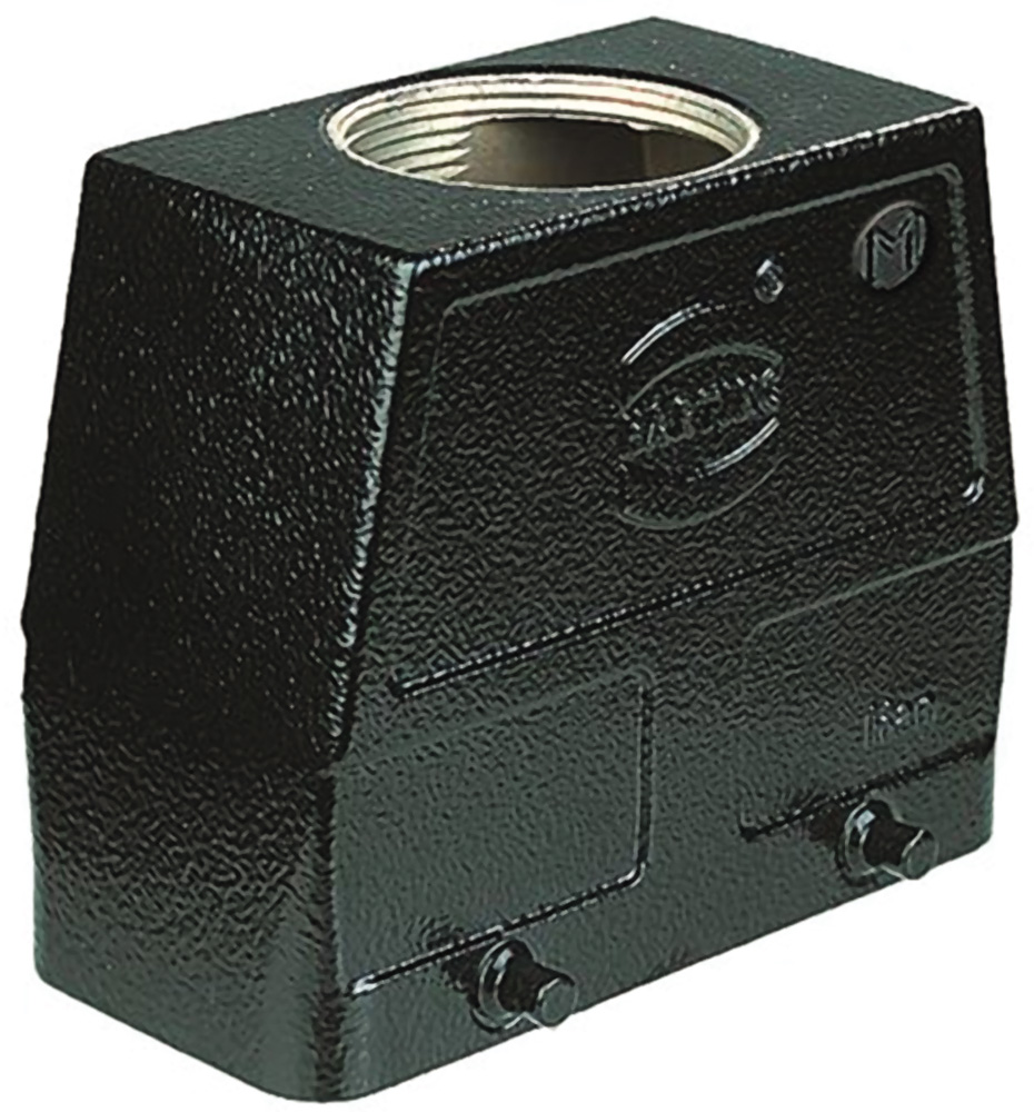 HARTING Han M Heavy Duty Power Connector Hood, M32 Thread, Top Entry