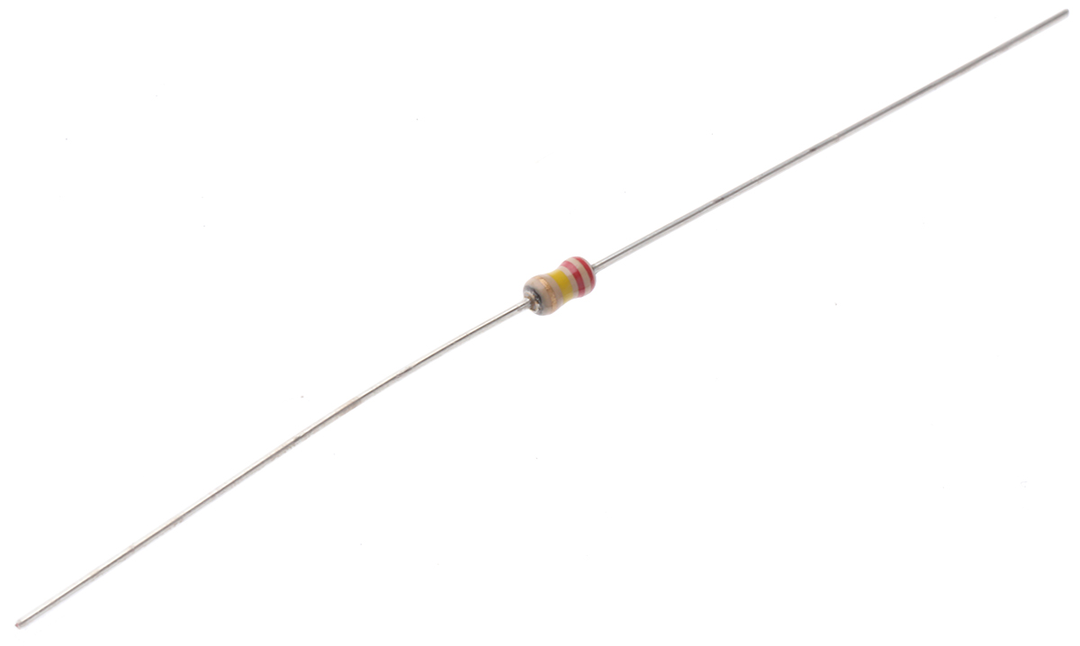 TE Connectivity 220kΩ Carbon Film Resistor 0.25W ±5% CFR16J220K