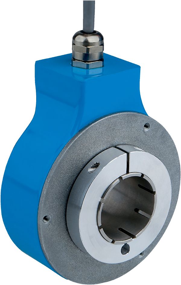 SICK DGS80 Series Incremental Incremental Encoder, 1024ppr ppr, HTL Signal, Through Hollow Type, 30mm Shaft