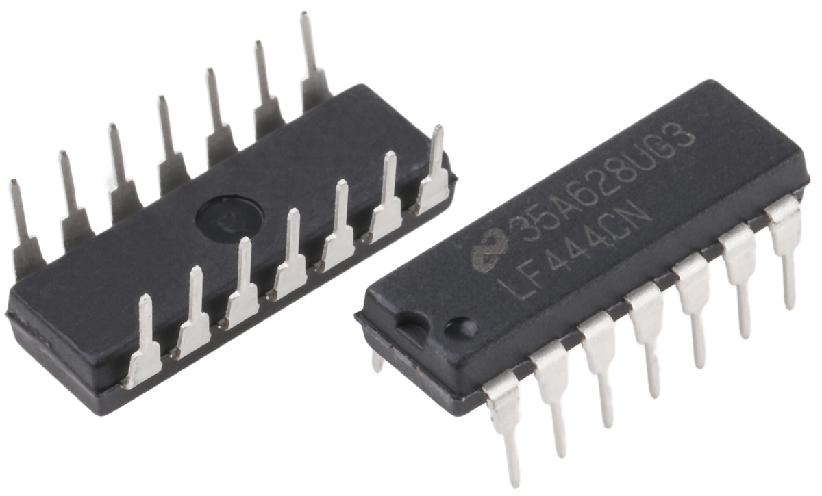 Texas Instruments, Operational Amplifier, 1 MHz, 14-Pin 18 V MDIP