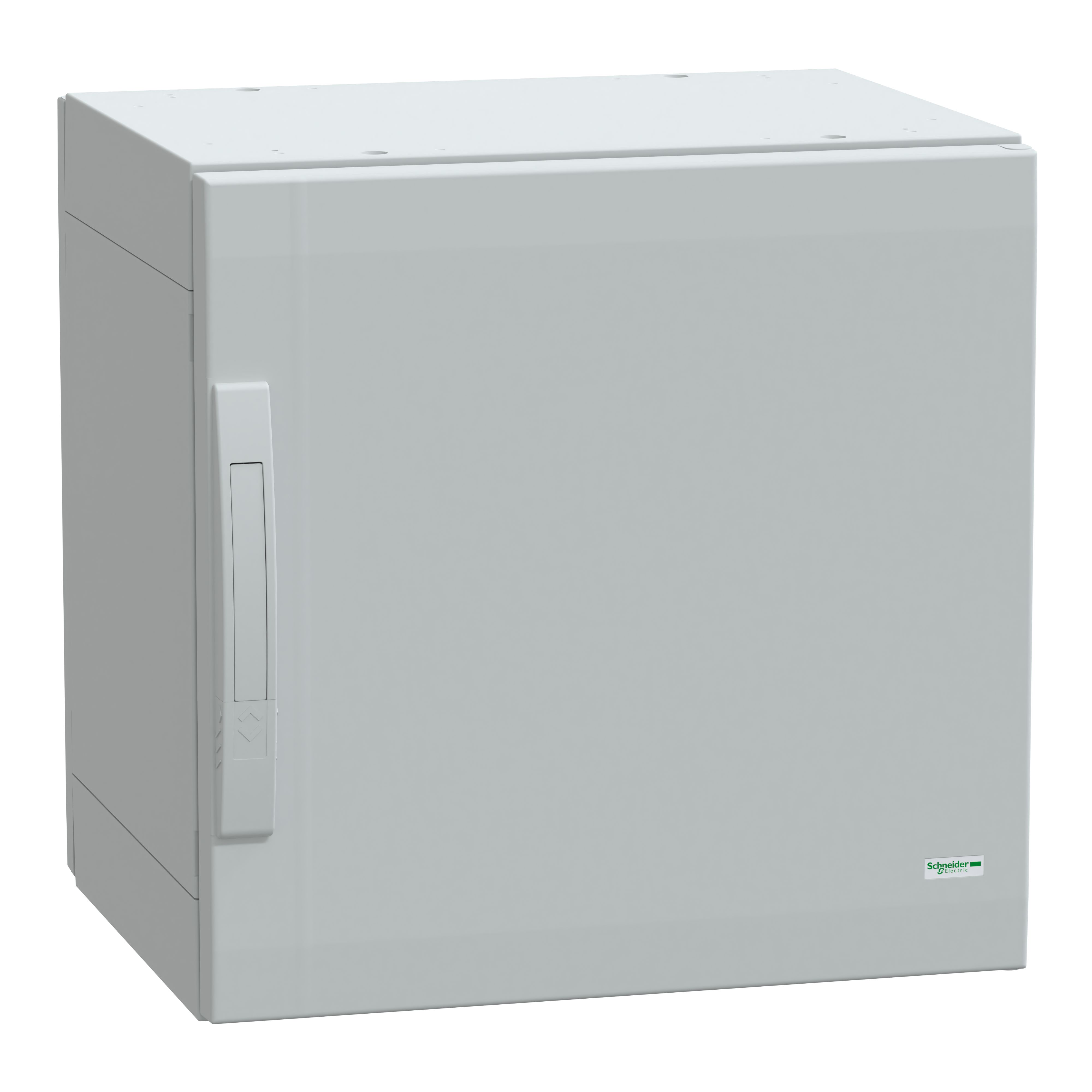 Schneider Electric PanelSeT Series Fibreglass Reinforced Polyester Single-Door-Door Floor Standing Enclosure, Opaque
