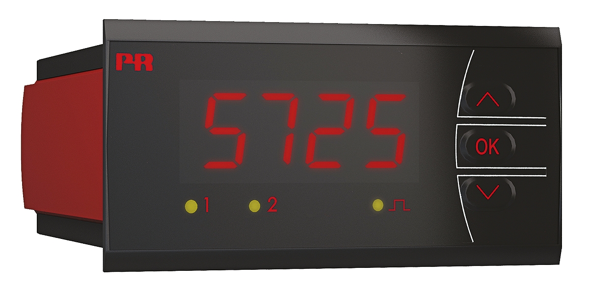 PR Electronics 5700 LED Digital Frequency Meter for Frequency, 44.5mm x 91.5mm