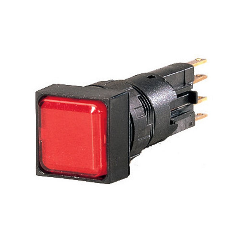 Eaton, Panel Mount Red LED Indicator, 16mm Cutout, IP65, Square