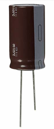 CHEMI-CON 100μF Aluminium Electrolytic Capacitor 250V dc, Through Hole - EKXG251ELL101ML25S