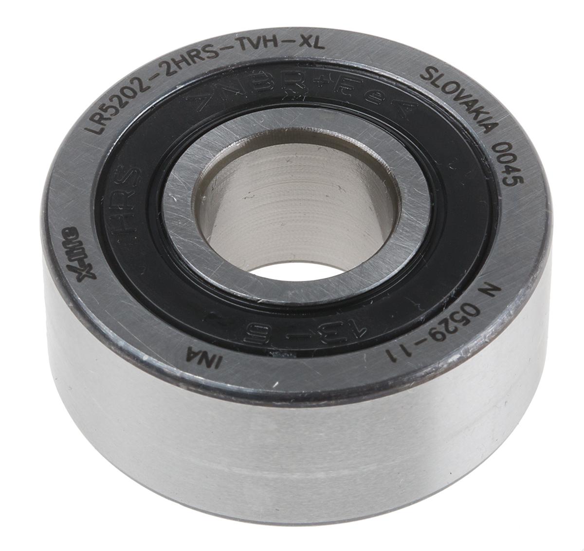 Yoke Track Roller LR5202-2HRS-TVH-XL, 15mm ID, 40mm OD