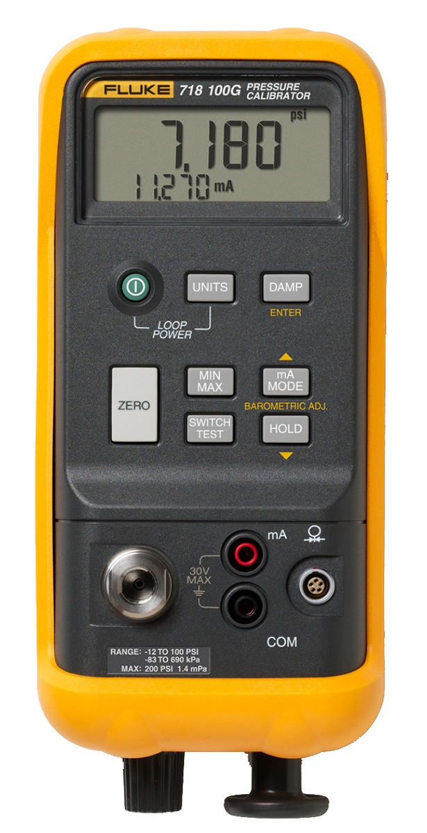 Fluke 718 -850mbar to 6.895bar Pressure Calibrator