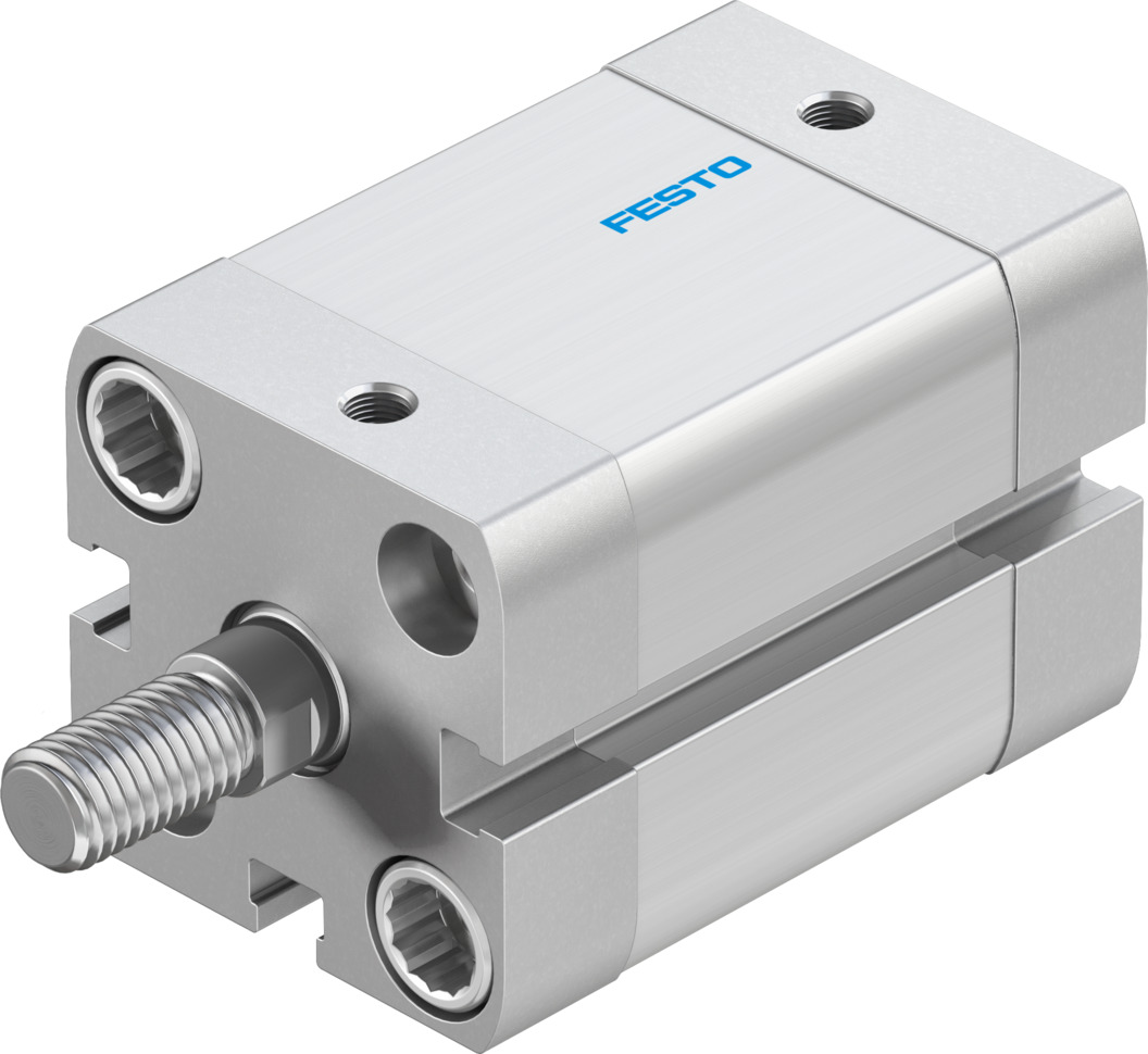 Festo Pneumatic Cylinder - 536254 25 mm Bore, 20 mm ADN Series, Double Acting Acting