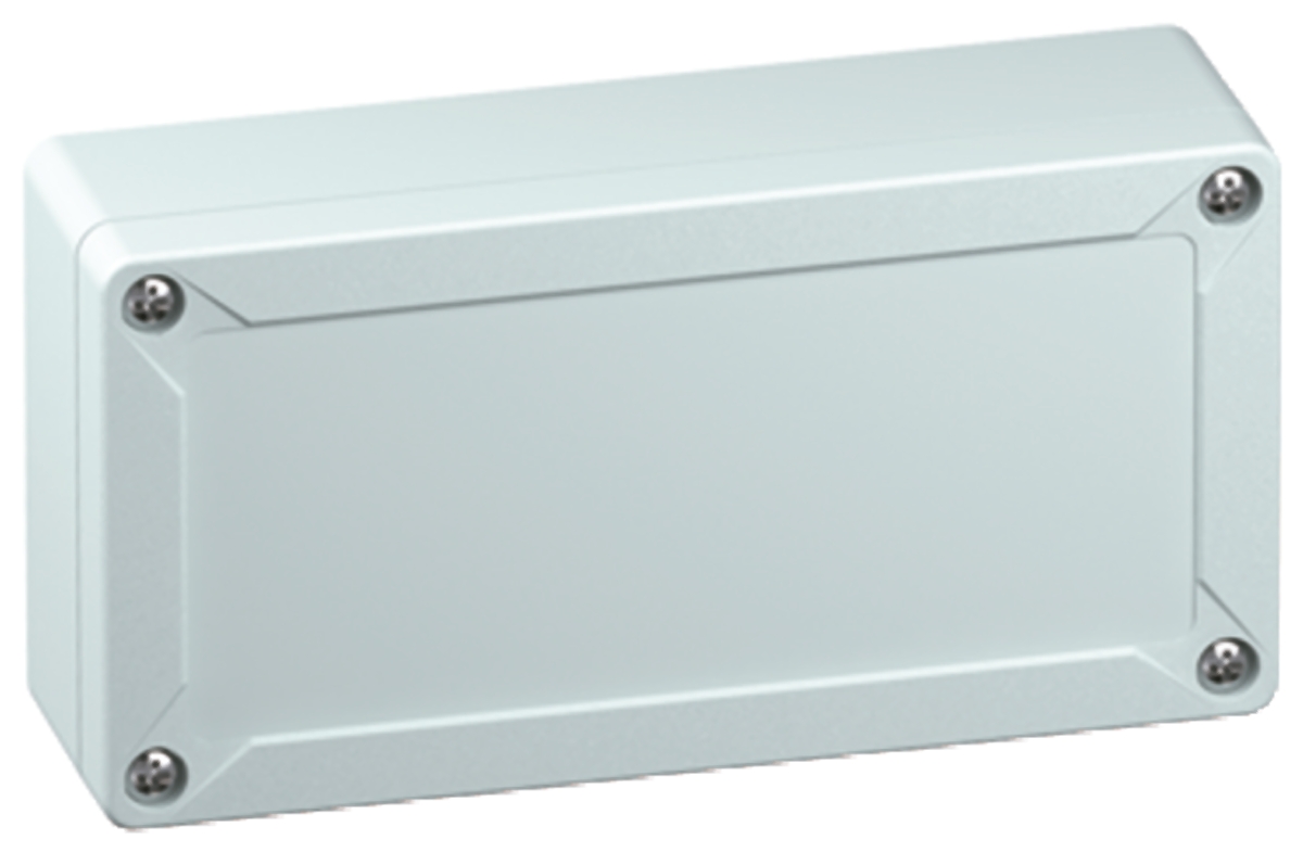 Spelsberg TG Series Grey Polycarbonate Enclosure, IP66, IP67, Grey Lid, 162 x 82 x 55mm