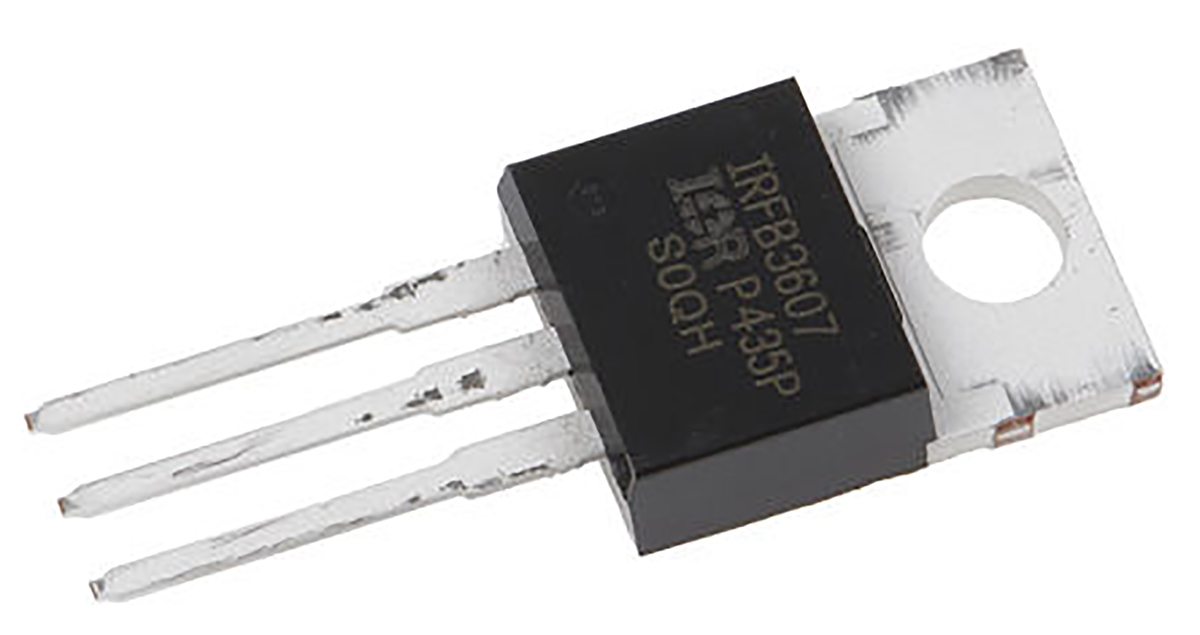 Infineon HEXFET Type N-Channel MOSFET, 80 A, 75 V Enhancement, 3-Pin TO-220