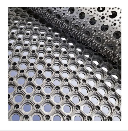 RS PRO Rubber Anti-Fatigue Mat, 1m x 1.5m x 23mm