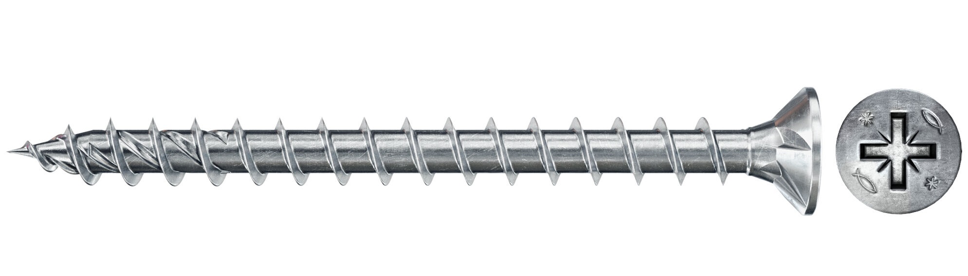 Fischer Fixings Steel 700 Piece Pozidriv Drive Screw Kit