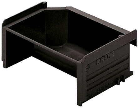 Bosch Rexroth Plastic Storage Bin, 173mm x 82mm x 50mm, Black