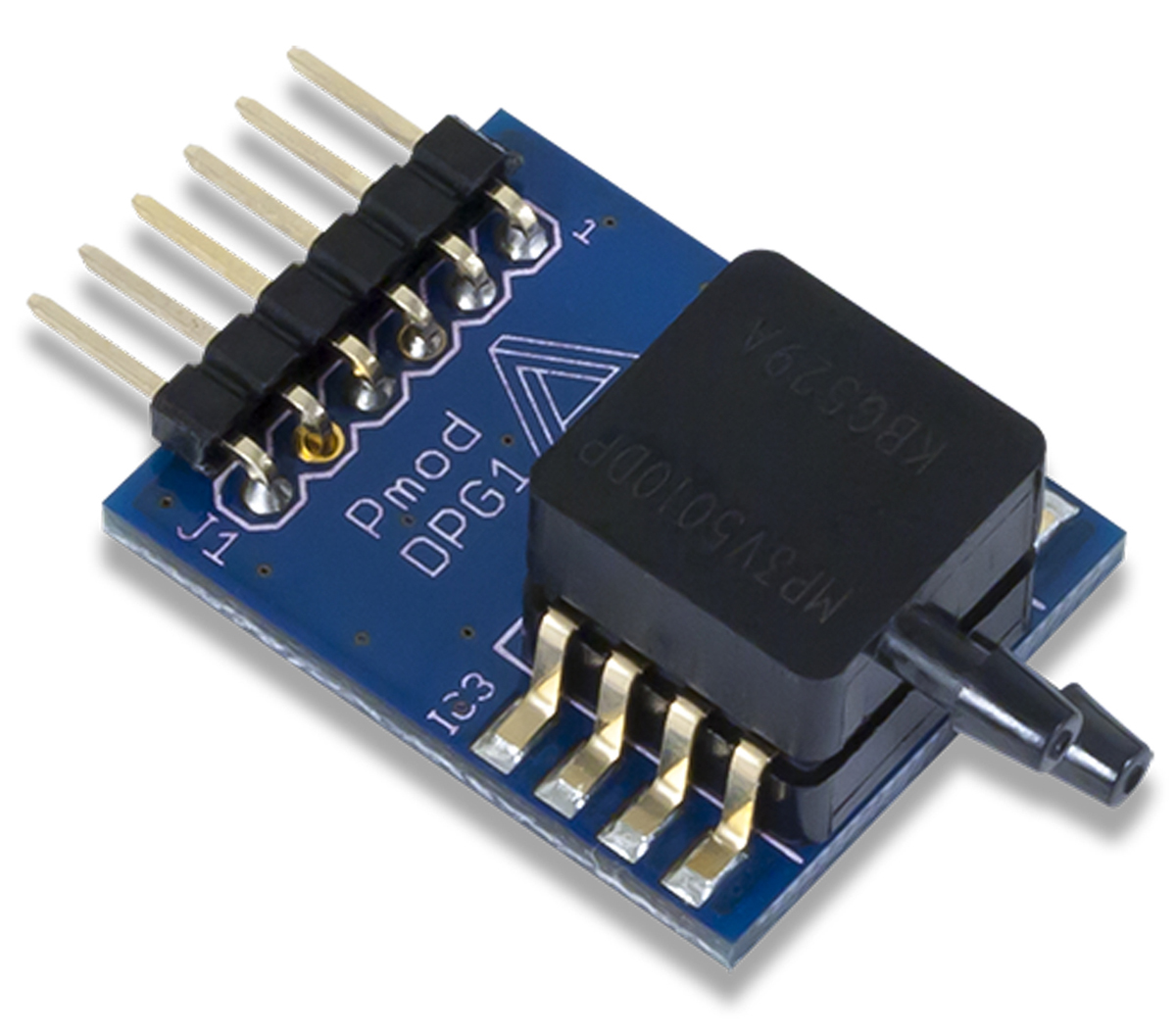 Digilent PmodDPG1 for ADCS7476 for SPI Interface, Pmod Connector
