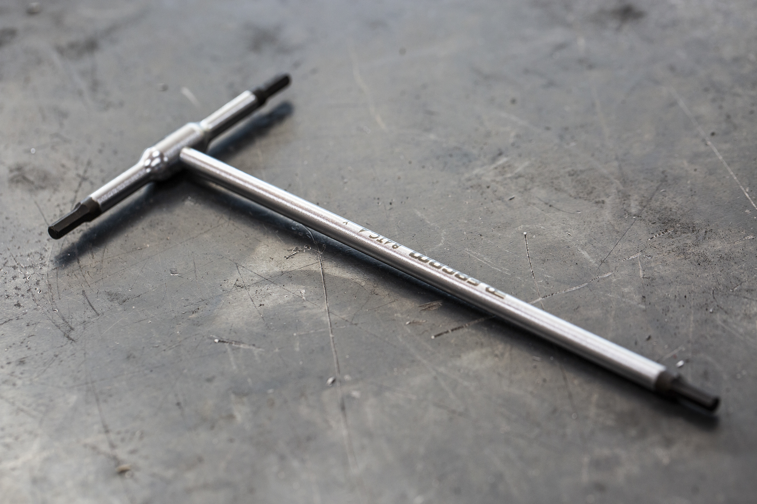 Facom T Shape Metric Hex Key, 4mm