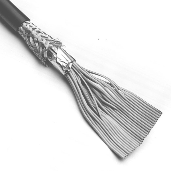 3M 3659 Series Flat Ribbon Cable, 10-Way, 1.27mm Pitch, Unterminated to Unterminated