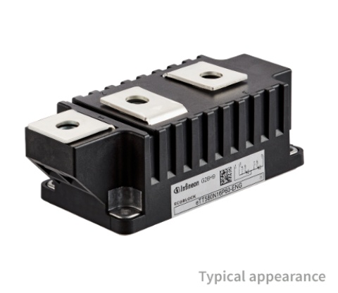 Infineon ETD540N22P60HPSA1, Thyristor Module 2200V, 542A 250mA