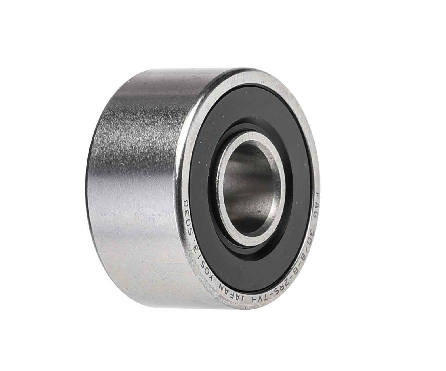 FAG 30/8-B-2RS-TVH 2 Row Ball Bearing - 8 mm ID, 22 mm OD 11 mm Race Width