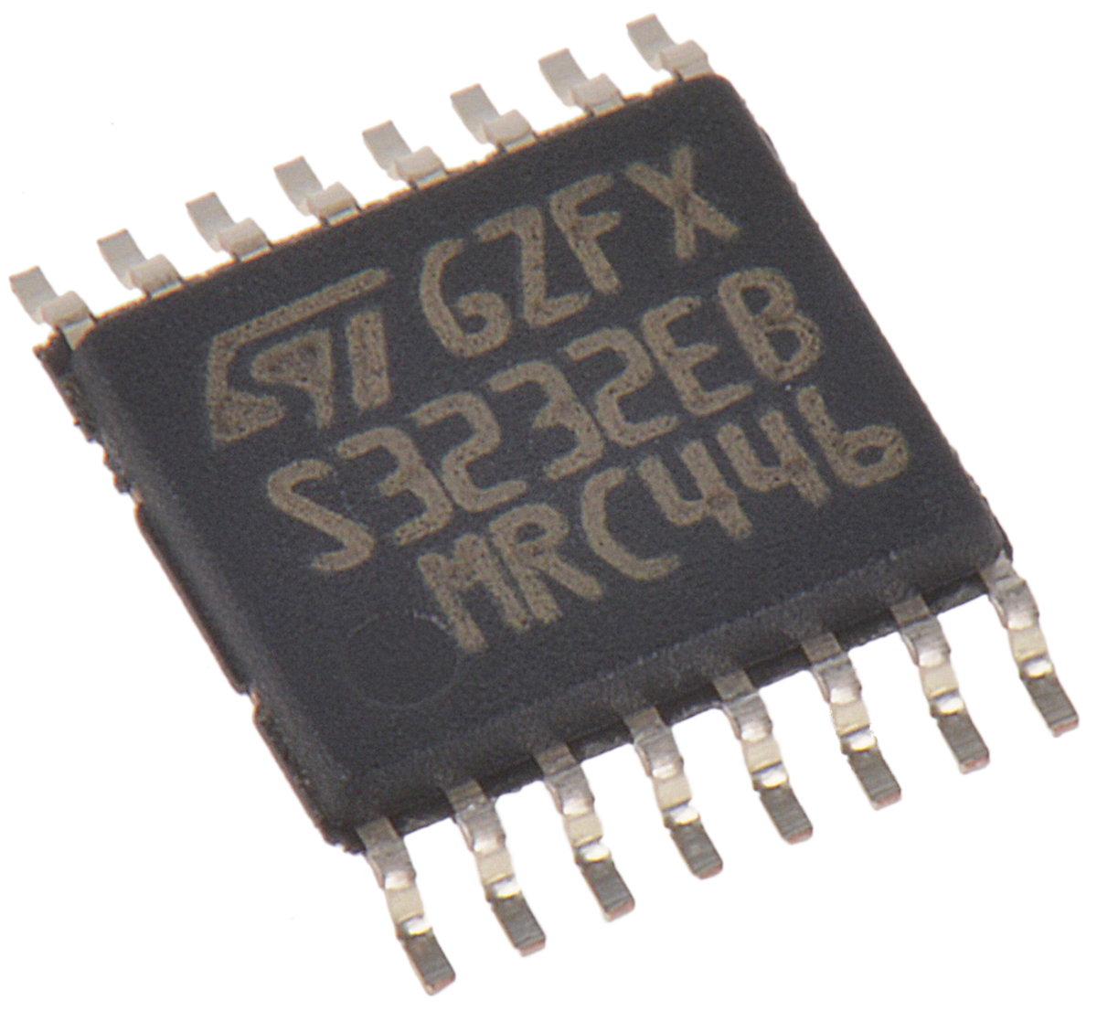 STMicroelectronics ST3232EBTR Line Transceiver, 16-Pin TSSOP