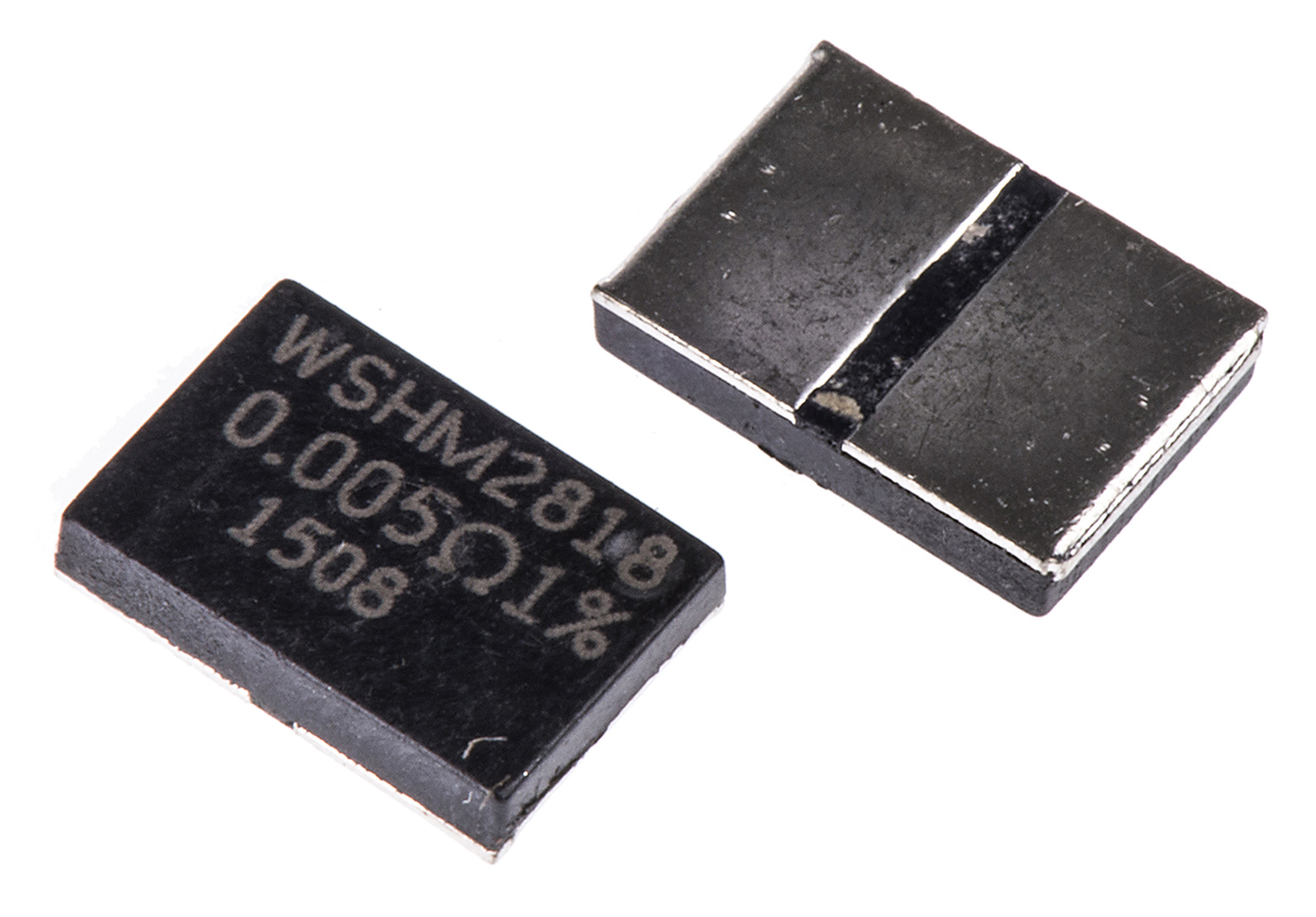 Vishay WSHM2818 5 mΩ, 2818 NiCr Alloy Surface Mount Resistor ±1 % 7 W - WSHM28185L000FEB