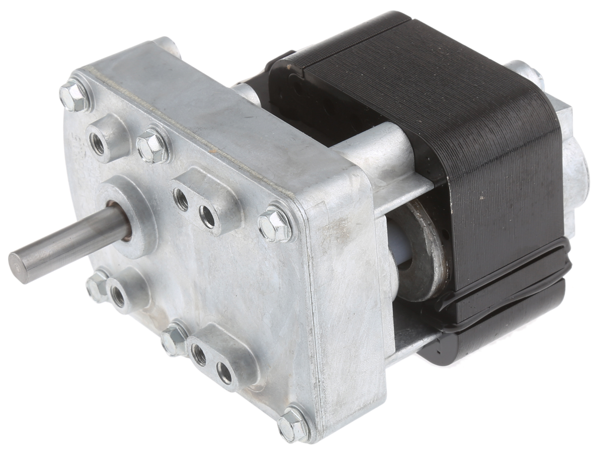 Mellor Electric Clockwise Shaded Pole Geared AC Geared Motor, 24 W, 230 V