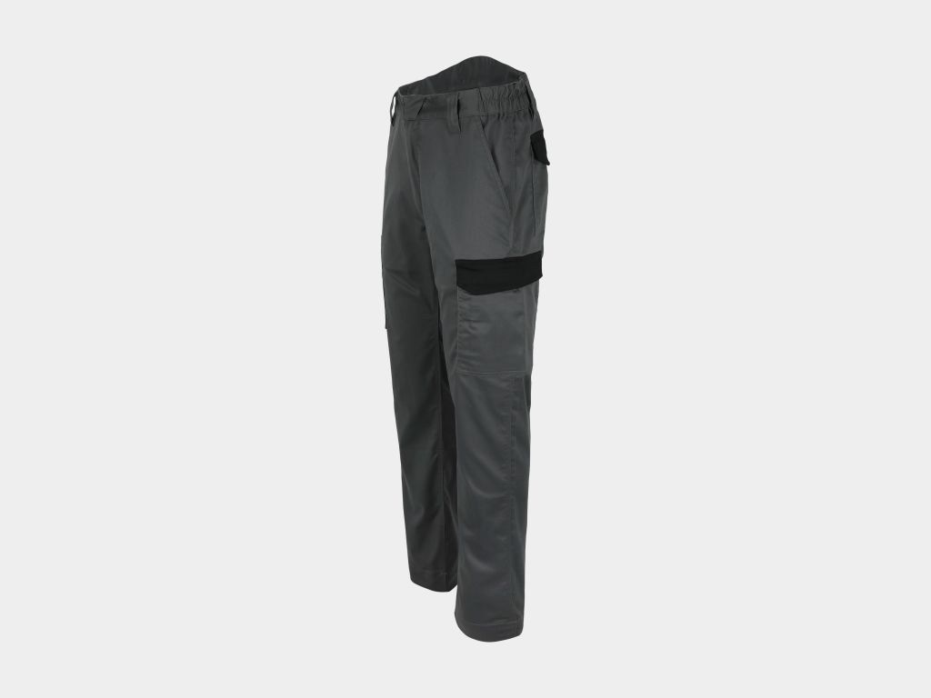 Herock 20MTR2301 Unisex's Anthracite 32% Cotton, 3% Elastane, 65% Polyester, Size 44 Waist Size 44 in W