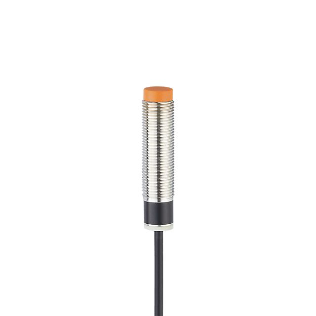 ifm electronic Inductive Threaded Barrel Proximity Sensor, M12, 4 mm Detection, PNP NO, 10 → 30 V dc