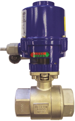 RS PRO 24 V dc 2 port Motorised Valve, Ball Valve type , 3/4in Pipe Size, 1000 psi