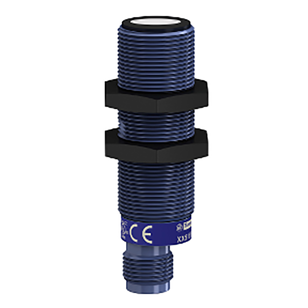 Telemecanique Sensors Ultrasonic Threaded Barrel Proximity Sensor, M18, 1 m Detection, PNP NO/NC, 12 → 24 V dc