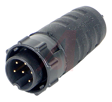 Switchcraft Circular Connector, 6 Contacts, Cable, Standard Connector, Plug, Male, IP68, IP69K, EN3 Series