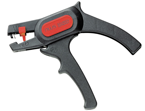 NWS N704 Series Self-adjusting wire stripper, 0.2 mm² Min, 6 mm² Max, 180 mm Overall