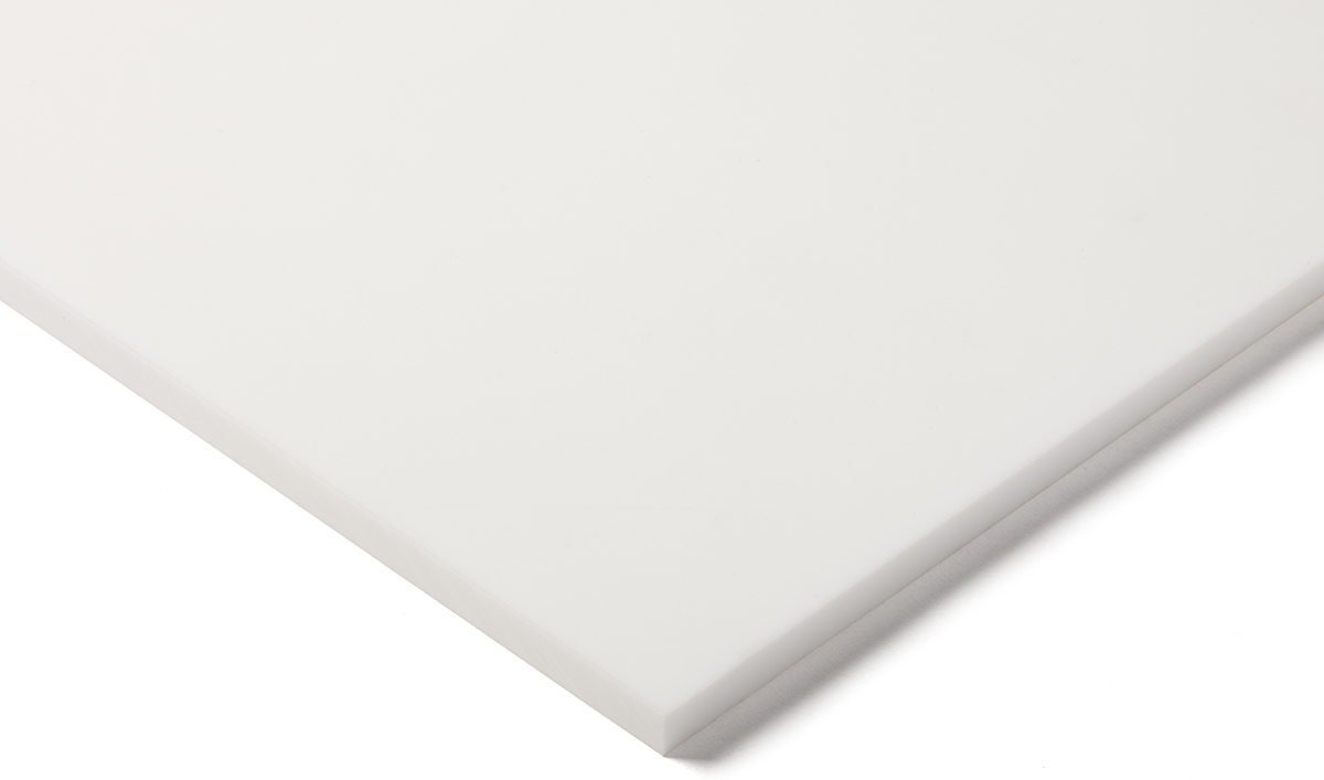 RS PRO White Plastic Sheet, 600mm x 300mm x 10mm
