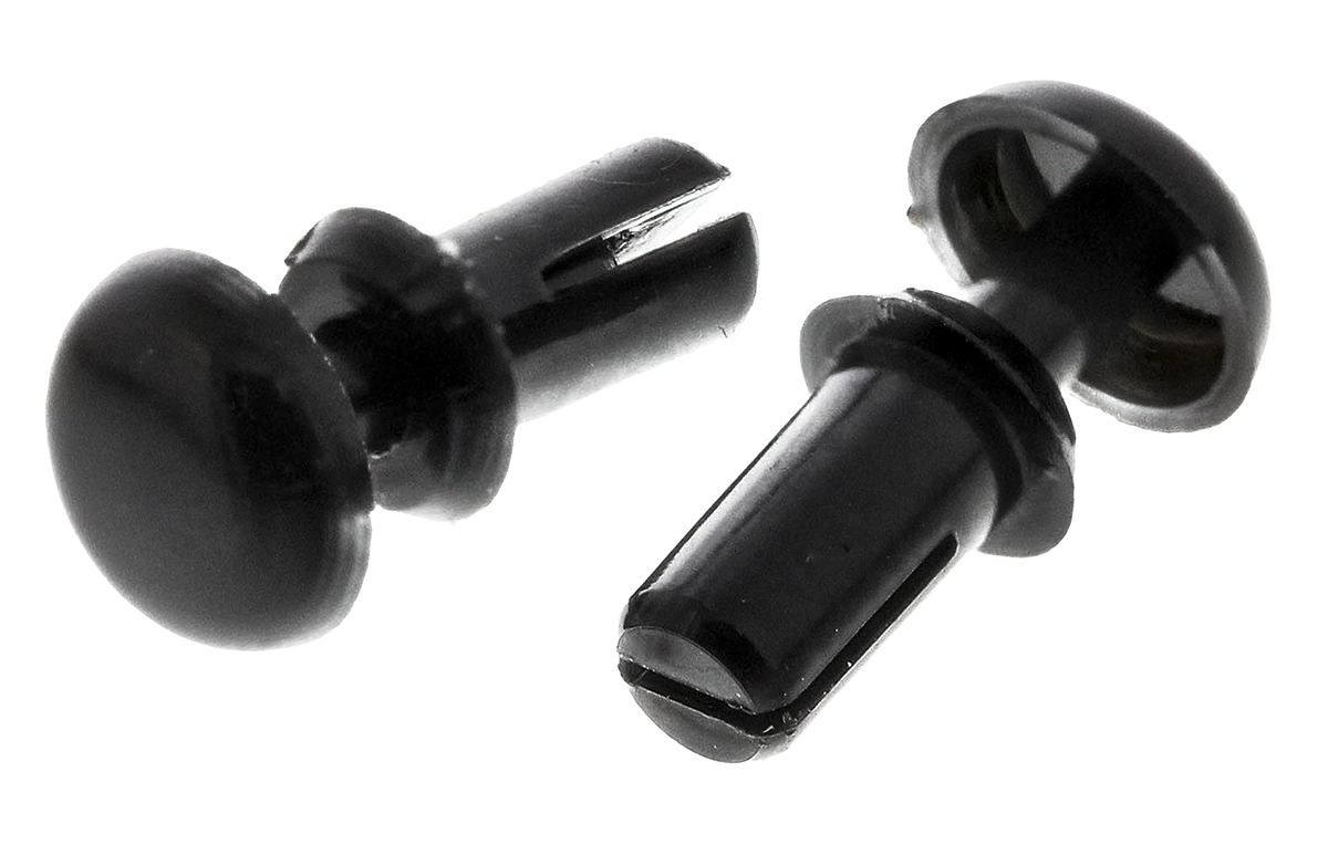 Essentra Nylon Snap Rivet, 2.6mm