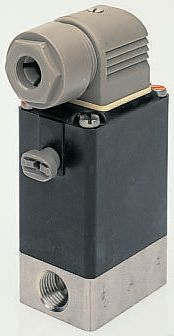 Burkert Solenoid Valve 021373, 3 Port, NO/NC, 110 V ac 1/4 in G