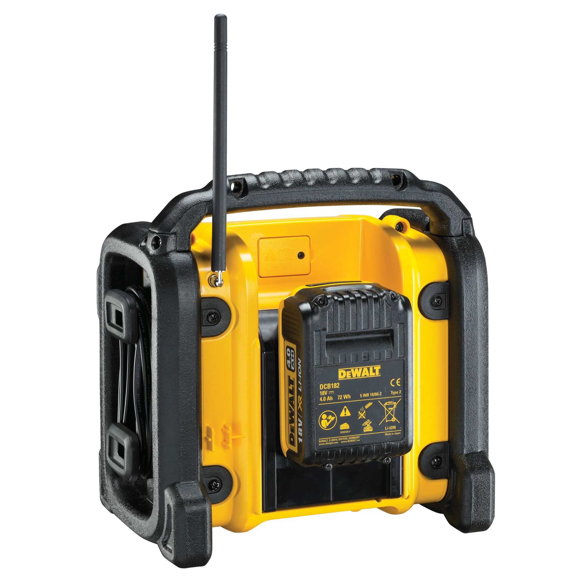 DeWALT Work Site Radio, 18V, 2.8kg
