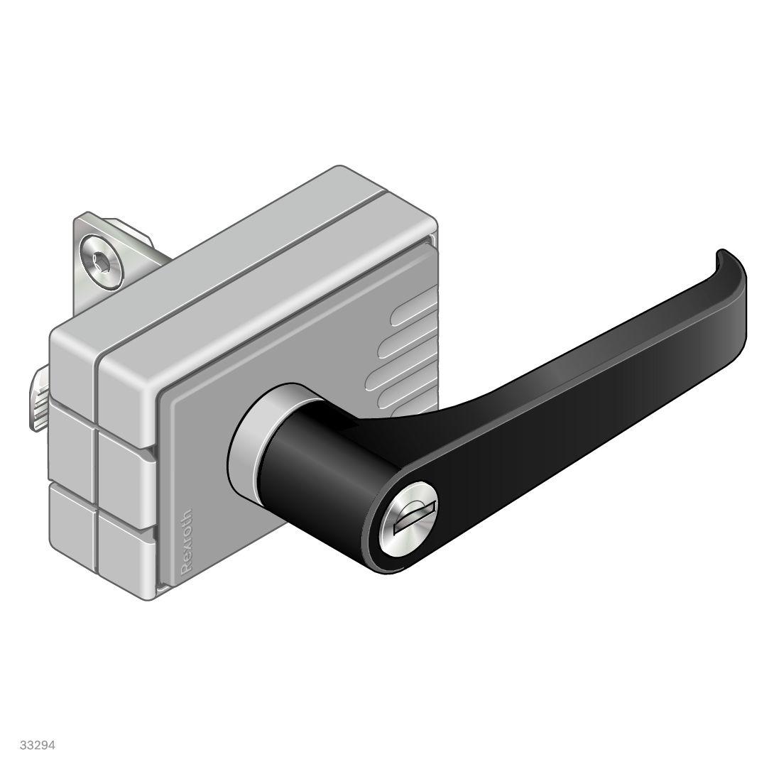 Bosch Rexroth M6 x 10, M6 x 22 Mounting Plate, Connecting Component, Strut Profile 8, Groove Size 8mm