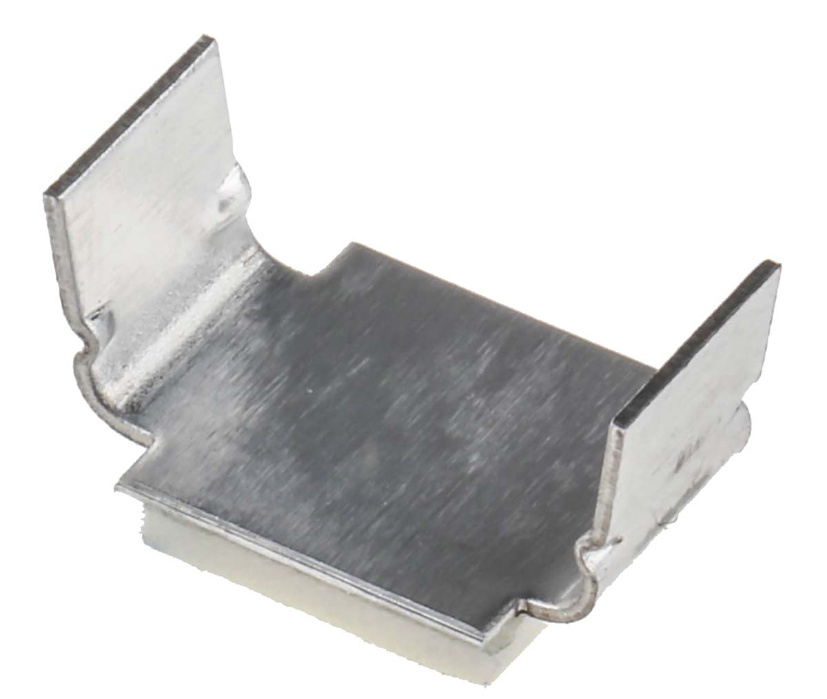 RS PRO Natural Aluminium Clip with foldable legs, 12.7mm Max. Bundle