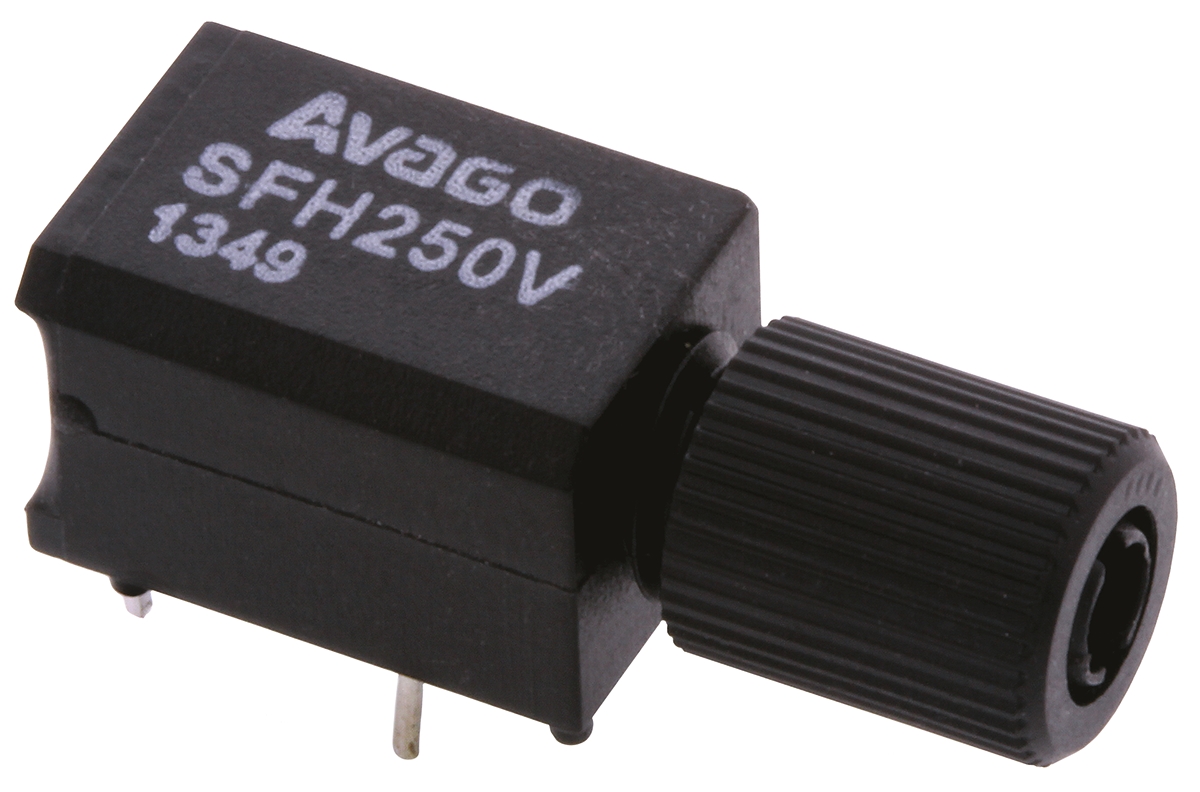 Broadcom SP000063852 850nm Fibre Optic Receiver, Round, Push-in Collet Connector