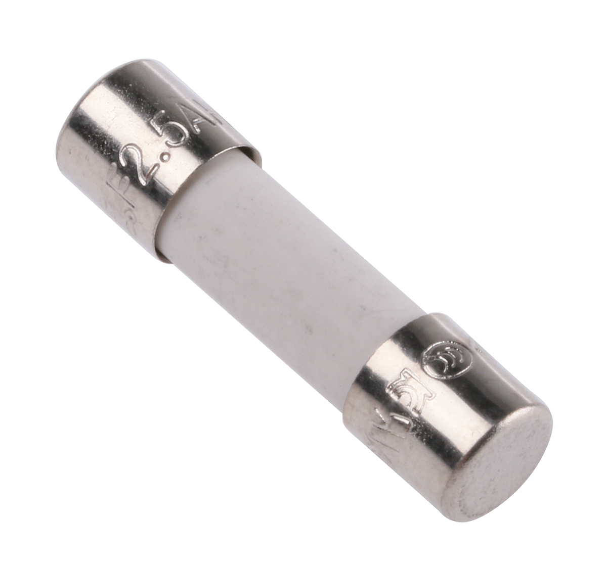 Littelfuse 2.5A F Ceramic Cartridge Fuse, 5 x 20mm