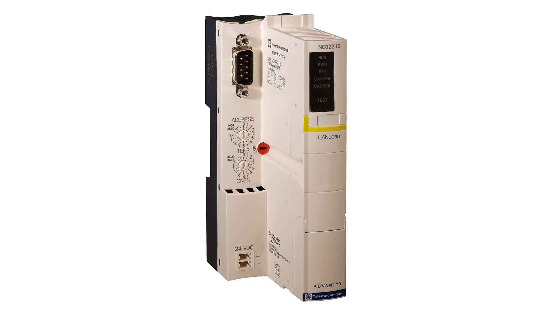 Schneider Electric Advantys STB Series Interface Module for Use with Actuators and Sensors, 24 V dc
