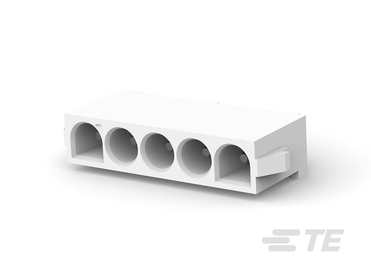 TE Connectivity, Universal MATE-N-LOK Female Housing Plug, 6.35mm Pitch, 5 Way, 1 Row