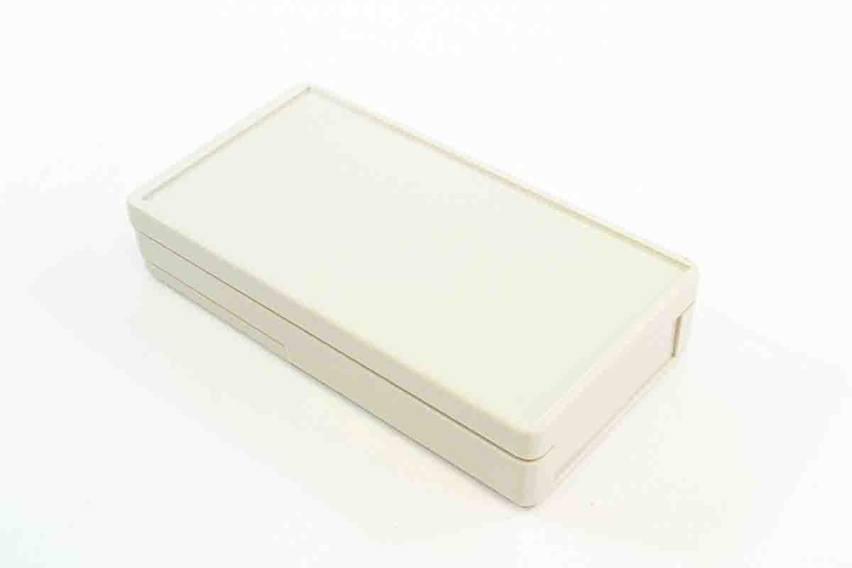 RS PRO ABS Hand Held Enclosure, Integral Battery Compartment, IP65, 130 x 68 x 25mm