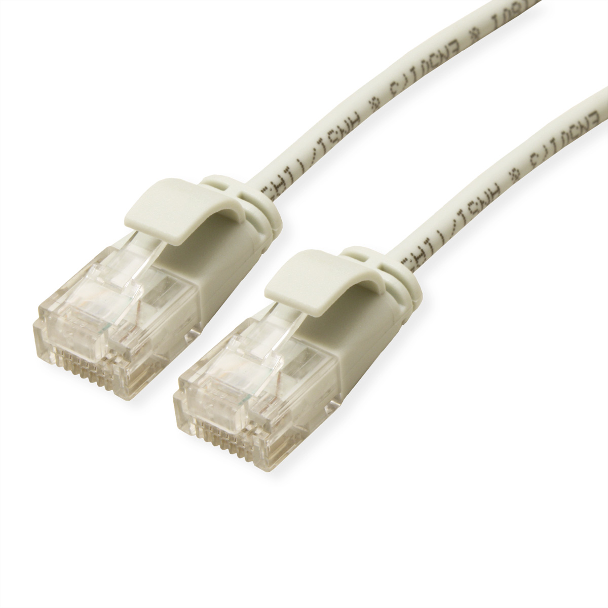 Roline, 3m Cat6a, Grey RJ45 to Male RJ45 Male, UTP Unshielded, Terminated LSZH Sheath