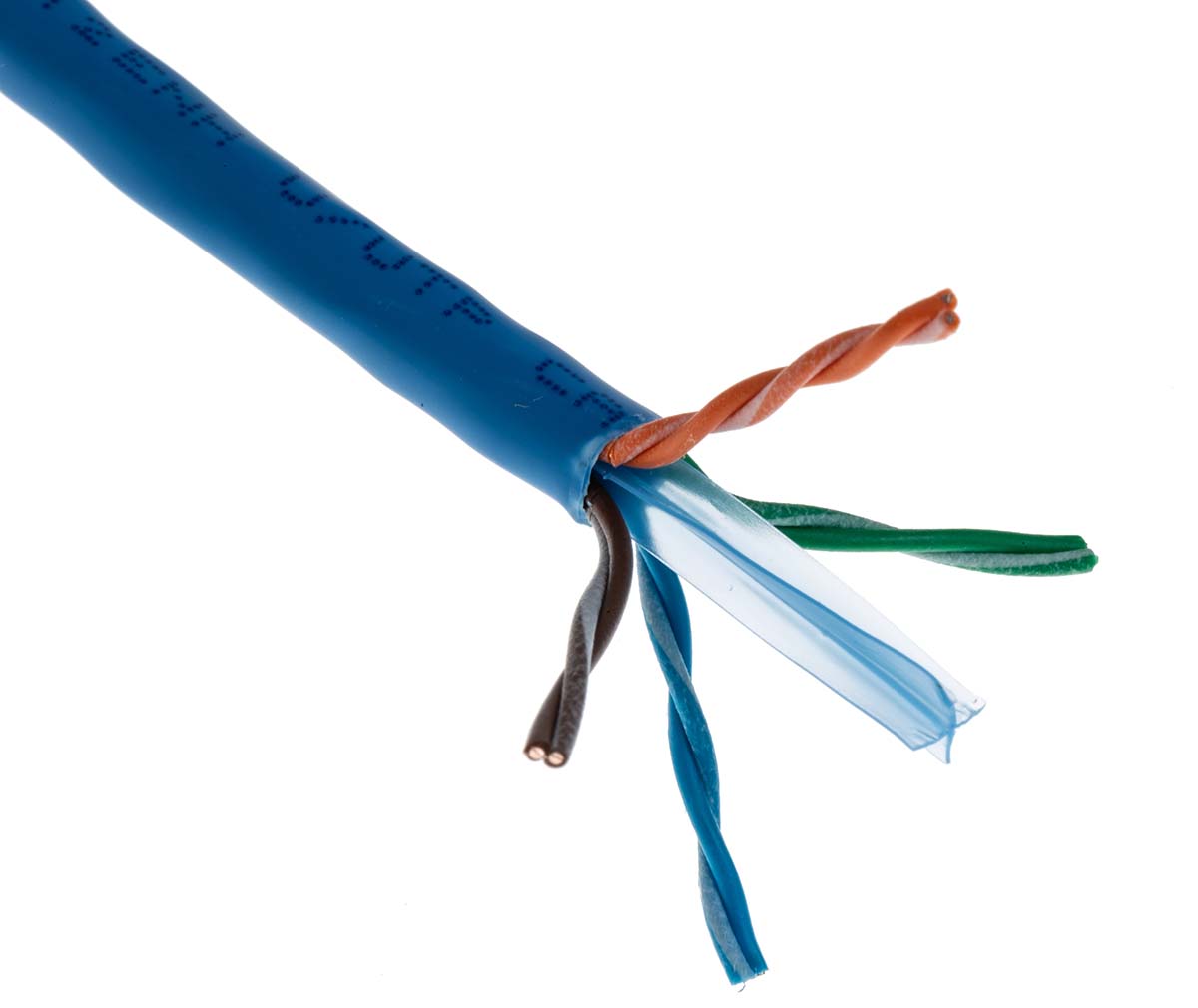 Belden7812ENH, 304m Cat6, Blue, U/UTP Unshielded, Unterminated LSZH Sheath