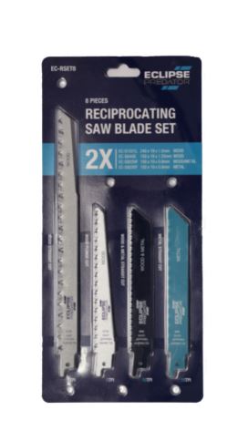 Eclipse 150 mm, 240 mm High Carbon Steel Reciprocating Saw Blade, 5, 6, 10, 18 TPI