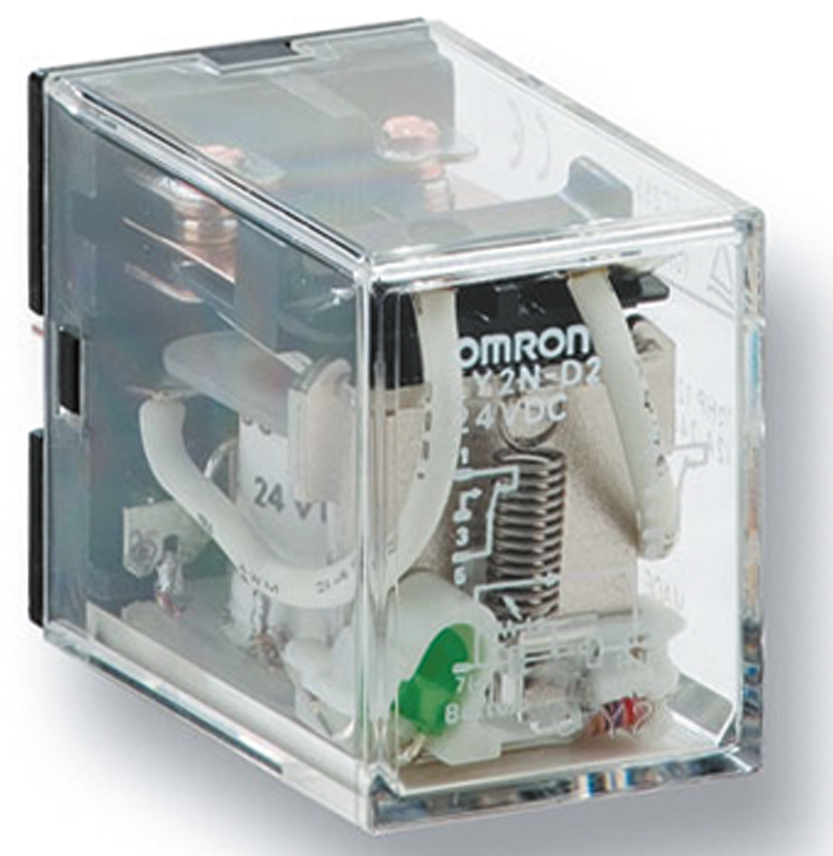 Omron Plug In Power Relay, 12V dc Coil, 10A Switching Current, DPDT