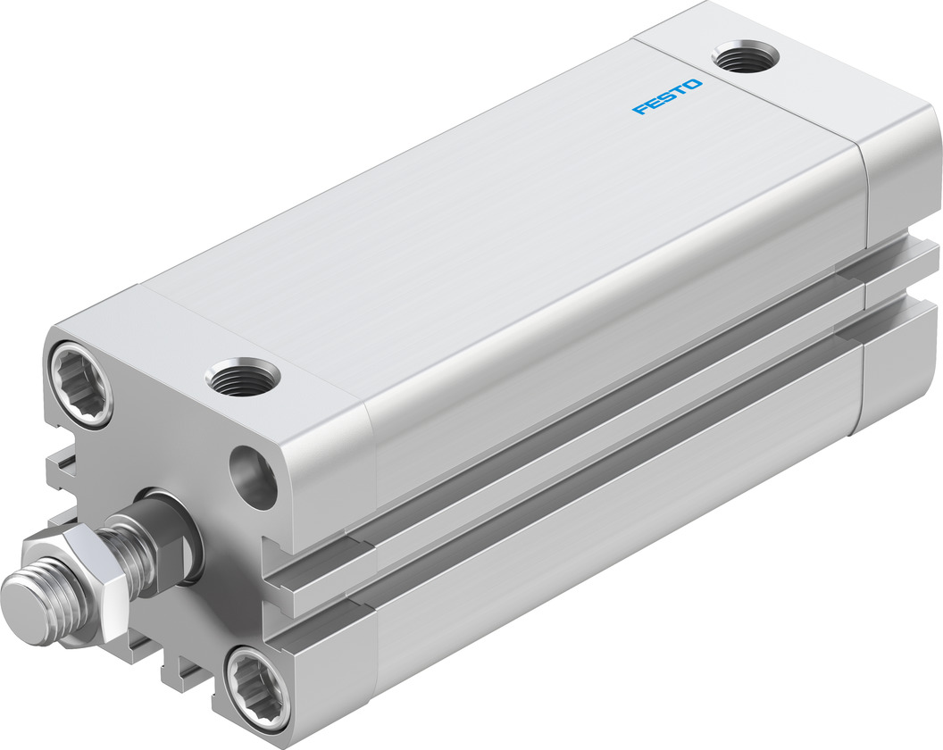 Festo Pneumatic Cylinder - 536277 32 mm Bore, 80 mm ADN Series, Double Acting Acting